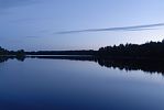 Finnland am See - Mitternacht