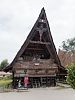 Batak-Haus in Simanindo Huta Bolon auf Samosir im Toba-See  Sumatra  Indonesien