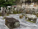 Batak-Skulpturen bei Tomok - Samosir im Toba-See  Sumatra  Indonesien