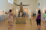 Poseidon von Artemision - Bronze im Nationalmuseum Athen / Griechenland 2009