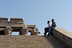 Doppeltempel des Krokodilgottes Sobek und des falkenköpfigen Haroeris in Kom Ombo