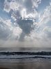 Meer und Wolken am Strand von Qui Nhon