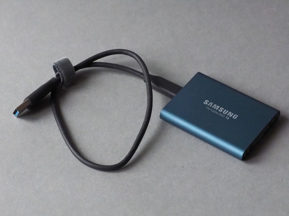 Kleine leichte Festplatte Samsung Portable