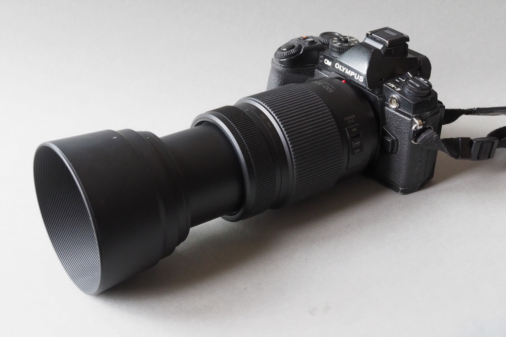 Olympus OM-D E-M1 mit Panasonic Lumix G Vario 100-300 mm/ F4.0-5.6 II/O.I.S.