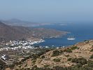 Bucht von Katapola mit Dreimaster - Amorgos