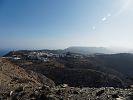 Blick vom Pass nach Süden auf die Chora - Amorgos